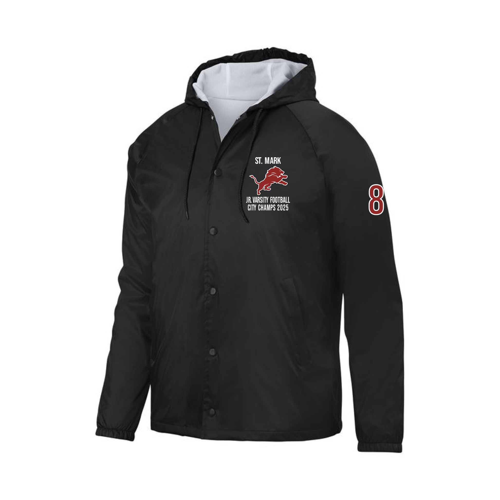 St. Mark Lions Jr Varsity Football City Champs Jacket - 2025