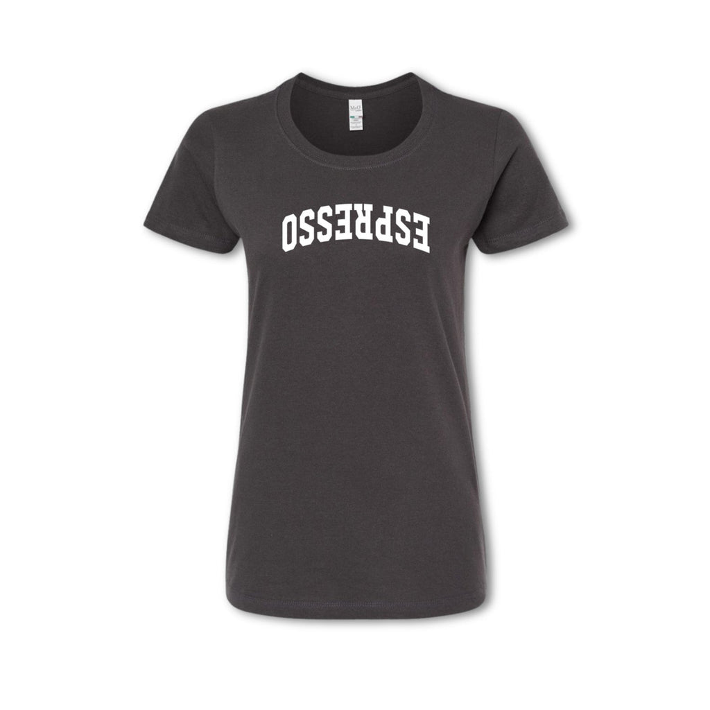 ESPRESSO Collegiate T-Shirt - Coffee Lover Tee (Women's & Men's)