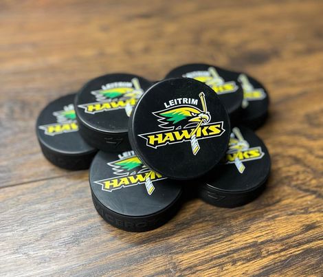 LEITRIM HAWKS - Hockey Puck