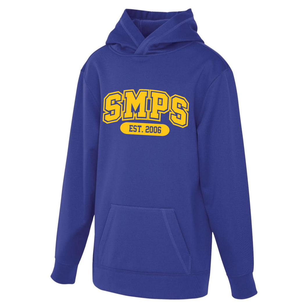 SMPS - Blockletter Polyester Hoodie