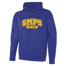 Load image into Gallery viewer, SMPS - Blockletter Polyester Hoodie
