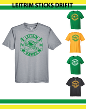 Load image into Gallery viewer, Leitrim Hawks - Drifit T-Shirt (Sticks Logo)
