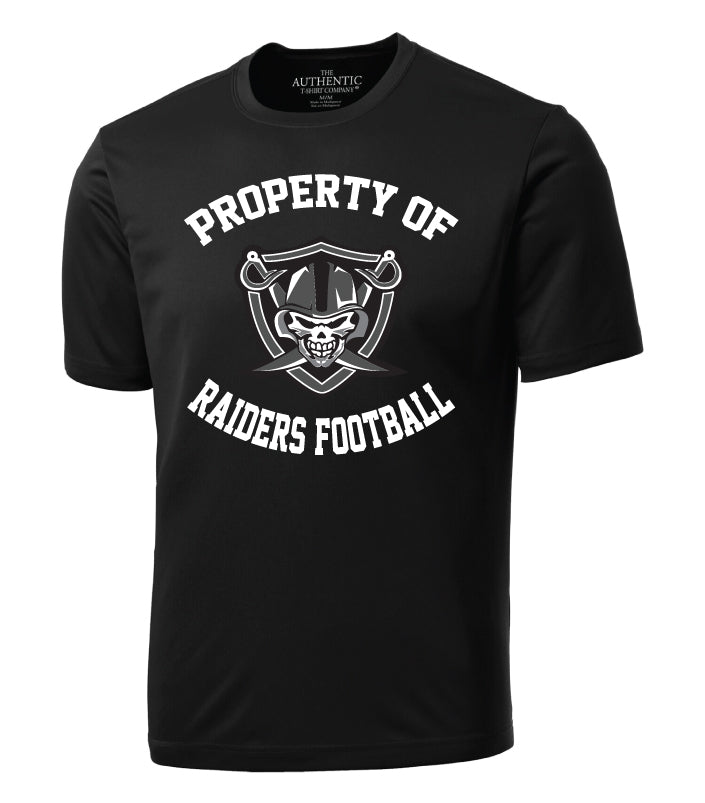 Property of Raiders Football - POLY T-SHIRT
