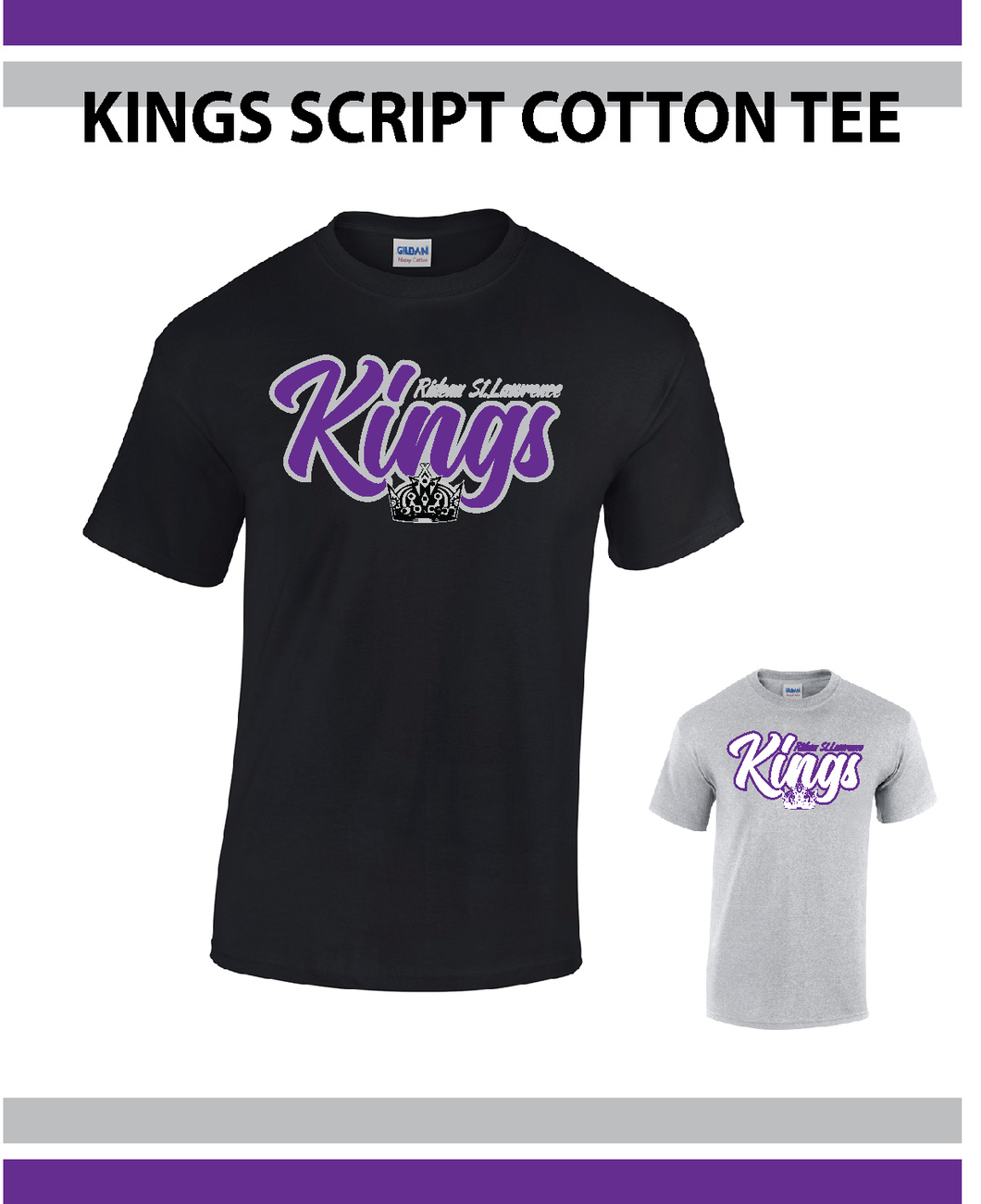 CLEARANCE RSL Kings- T-Shirt (Script Logo)
