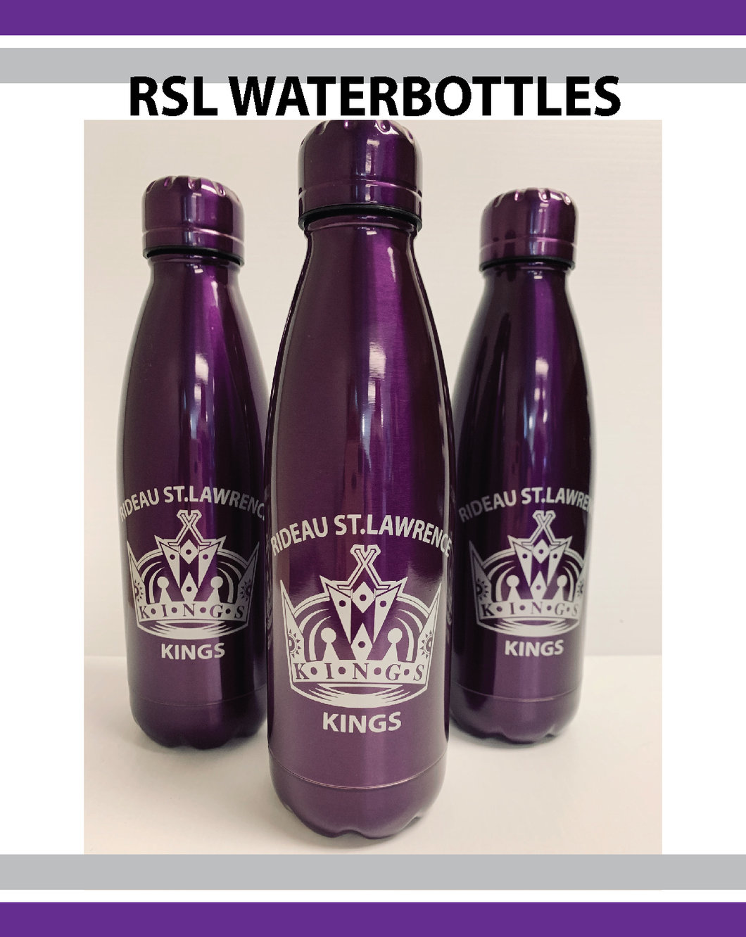 CLEARANCE RSL Kings- Stainless Steel Water Bottle