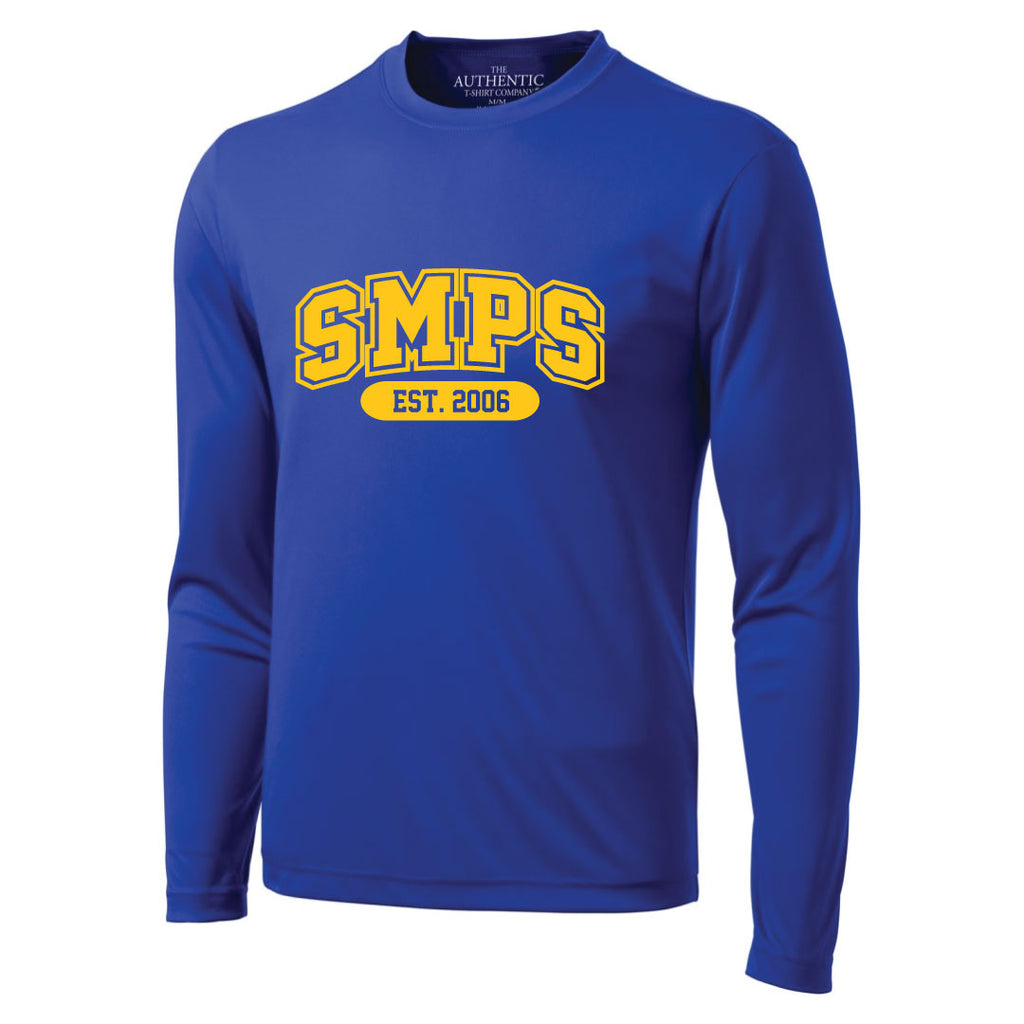 SMPS - Blockletter Polyester Long Sleeve