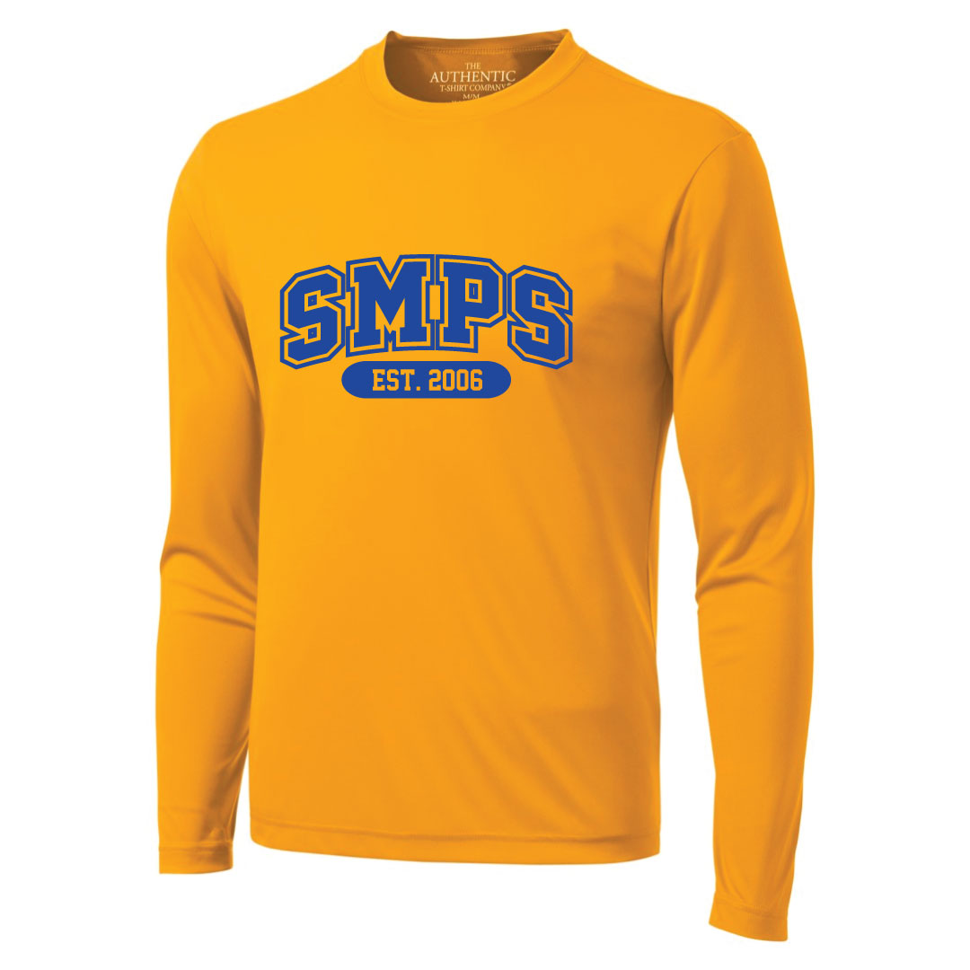 SMPS - Blockletter Polyester Long Sleeve
