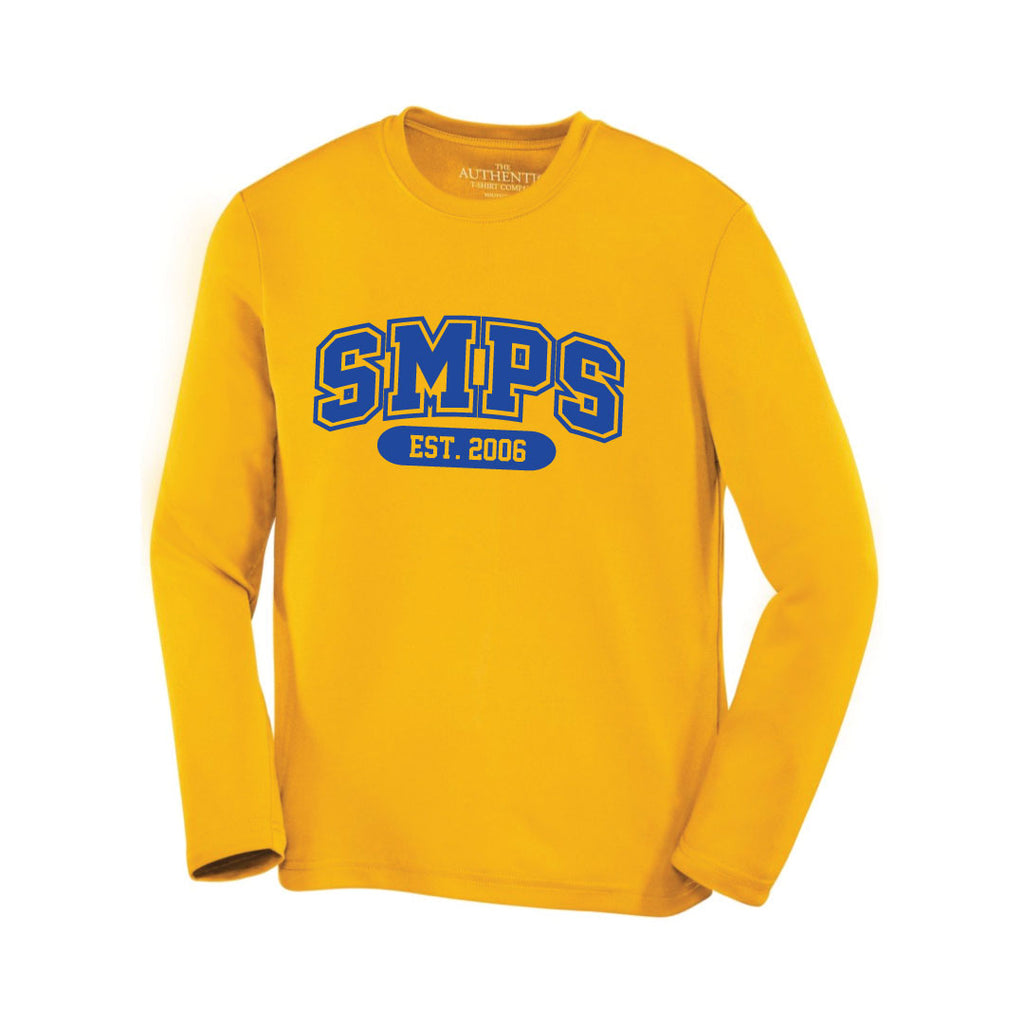 SMPS - Blockletter Polyester Long Sleeve